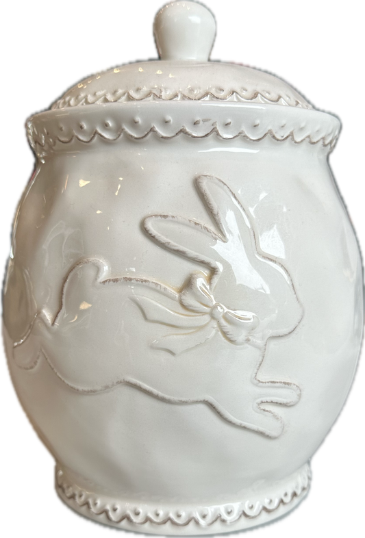 Bunny Silhouette Jar