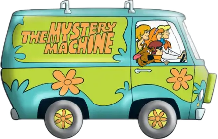 Scooby Doo Mystery Machine Jar