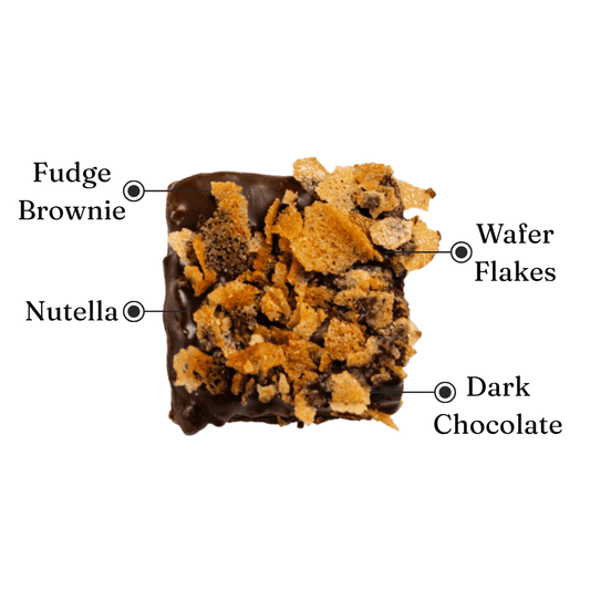 Hazelnut Brownie Bite (N)