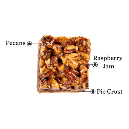 Raspberry Pecan Square (N)