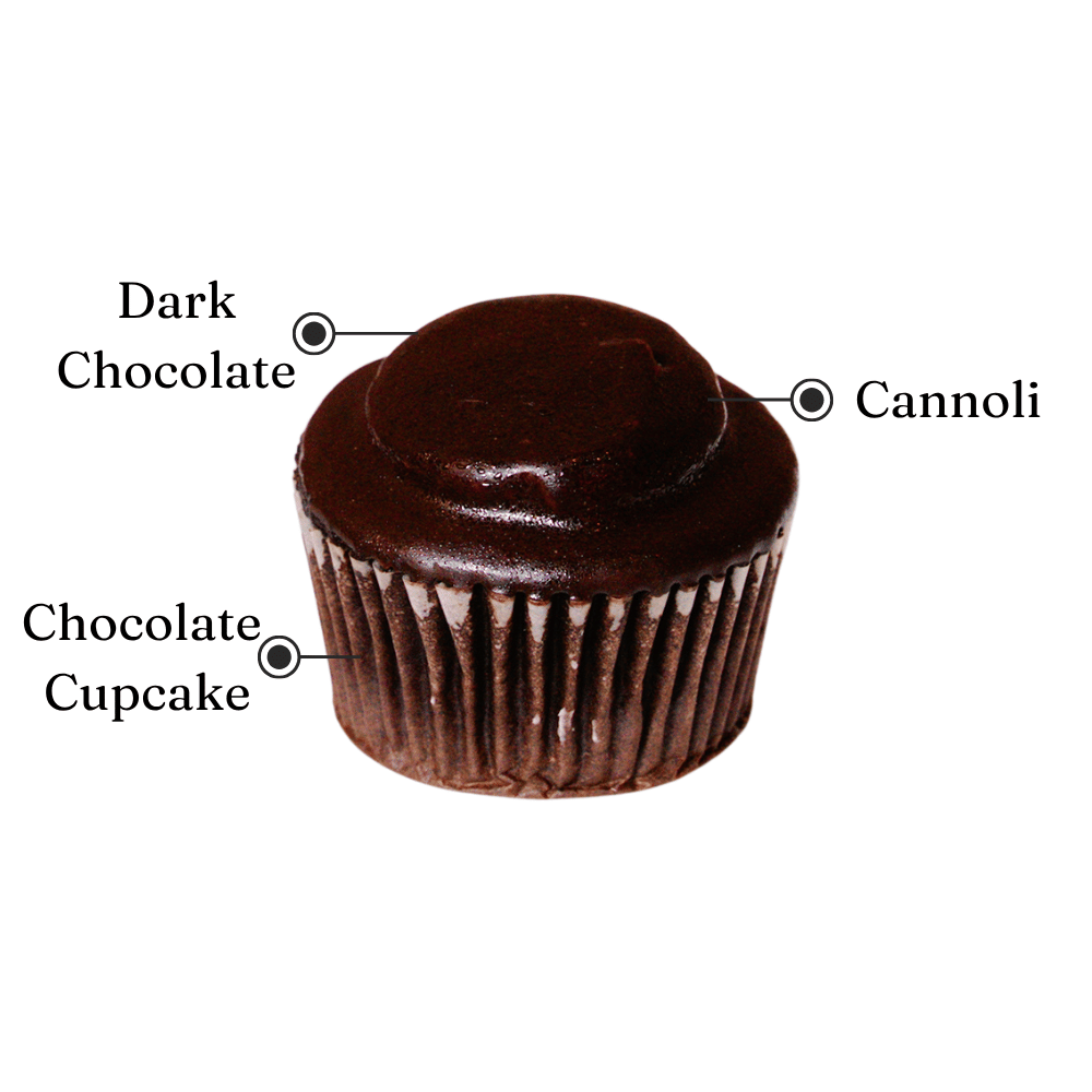 Cannoli Cream Cupcake