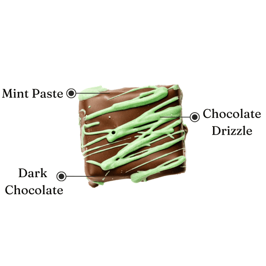 Mint Brownie Bite