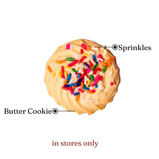 Rainbow Butter Cookie