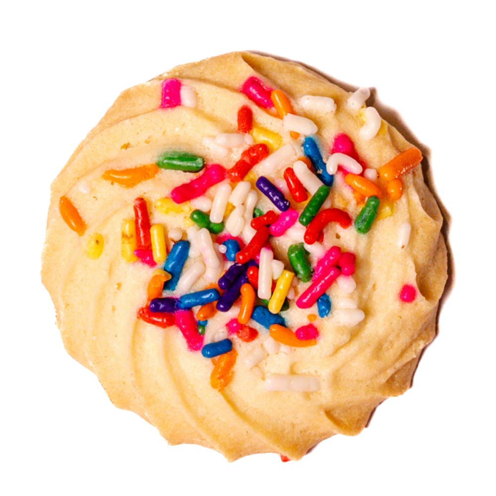Rainbow Butter Cookie