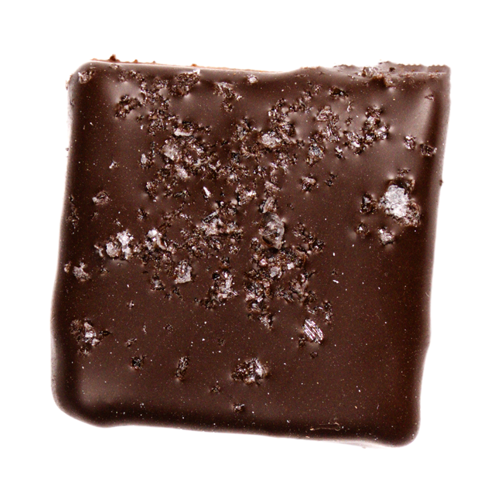 Salty Caramel Brownie Bite