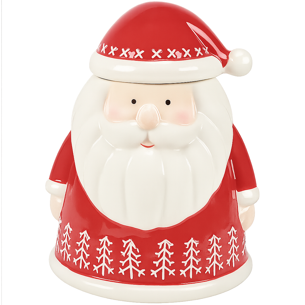 Santa Cookie Jar
