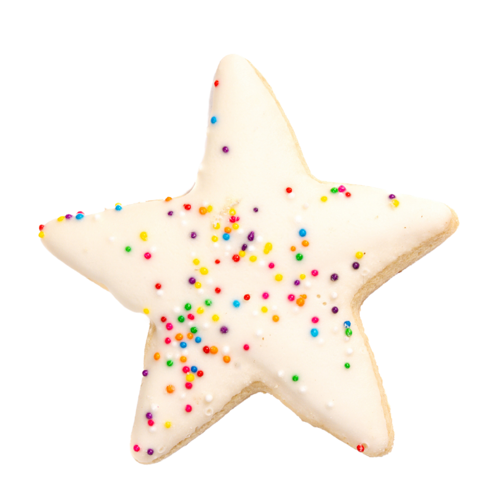 White Chocolate Star